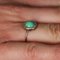 20th Century Round Turquoise, Diamonds and 18 Karat Rose Gold Ring 12