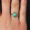 20th Century Round Turquoise, Diamonds and 18 Karat Rose Gold Ring 6