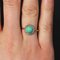 20th Century Round Turquoise, Diamonds and 18 Karat Rose Gold Ring, Image 6