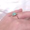 20th Century Round Turquoise, Diamonds and 18 Karat Rose Gold Ring 14