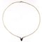 Modern Sapphires, Diamond and 18 Karat Yellow White Gold Necklace 3