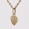 Modern 18 Karat Yellow Gold Heart-Shaped Charm Pendant, Image 4
