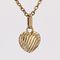 Modern 18 Karat Yellow Gold Heart-Shaped Charm Pendant 5