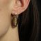 Französische Ohrringe aus Feingold mit Perlen und 18 Karat Roségold, 19. Jh. 5