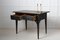 Gustavian Swedish Black Country Table with Drawers, Image 4
