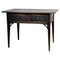 Gustavian Swedish Black Country Table with Drawers 1