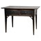 Gustavian Swedish Black Country Table with Drawers, Image 1
