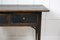 Gustavian Swedish Black Country Table with Drawers, Image 11