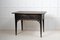 Gustavian Swedish Black Country Table with Drawers, Image 8