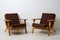 Modern Scandinavian Model Ge-290 Armchairs attributed to Hans J. Wegner for Getama, 1890s, Set of 2 2