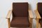 Modern Scandinavian Model Ge-290 Armchairs attributed to Hans J. Wegner for Getama, 1890s, Set of 2, Image 7