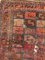 Antique Distressed Turkmen Tribal Bobyrugs Rug, 1890s 6