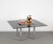 Andre Dining Table in Chrome & Smoked Glass attributed to Tobia Scarpa for Gavina, Italy, 1968 15