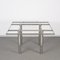 Andre Dining Table in Chrome & Smoked Glass attributed to Tobia Scarpa for Gavina, Italy, 1968 2