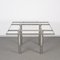 Andre Dining Table in Chrome & Smoked Glass attributed to Tobia Scarpa for Gavina, Italy, 1968, Image 2