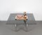 Table de Salle à Manger Andre en Chrome et Verre Fumé attribuée à Tobia Scarpa pour Gavina, Italie, 1968 10