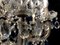 Lámpara de araña Greta Gargo Tears de cristal de Murano, años 50, Imagen 10