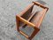 Mid-Century Modern Danish Magazine Holder Crafted in Teak and Leather, 1967, Image 9