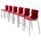 Italian Stackable Bar Stools attributed to Philippe Starck, 1999, Set of 6 1