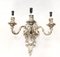 Regency Silver Bronze Wall Lights, Set of 2 4