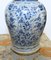 Blue and White Porcelain Temple Jars, Set of 2 6