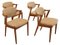Set of 4 Kai Kristiansen Model 42 Chairs Fejo Vintage Midcentury attributed to Kai Kristiansen for Schou Andersen, 1950s, Set of 4 15