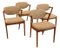 Set of 4 Kai Kristiansen Model 42 Chairs Fejo Vintage Midcentury attributed to Kai Kristiansen for Schou Andersen, 1950s, Set of 4 14