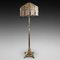 Late 19th Century Brass Extendable Lamp Standards, 1890s, Set of 2 2