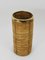 Hollywood Regency Bamboo & Brass Umbrella Stand, Italy, 1970s, Image 2