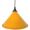 Hanging Lamps in Ocher Yellow, Set of 2 7