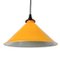 Hanging Lamps in Ocher Yellow, Set of 2 2