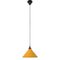 Hanging Lamps in Ocher Yellow, Set of 2 5