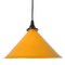 Hanging Lamps in Ocher Yellow, Set of 2 4