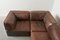 Scandinavian Leather Lounge Sofa, 1960s, Set of 5 10