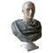 Buste Sculpté de Jules César, Fin du 20ème Siècle, Marbre 1