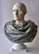 Busto intagliato di Giulio Cesare, fine XX secolo, marmo, Immagine 8
