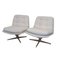 20th Century Swivel Lounge Chairs, Set of 2 2