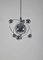 Lámpara de araña Satellite italiana de Goffredo Reggiani, años 60, Imagen 4