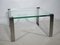 Narrow Glass and Chrome Coffee Table 1022 Klassik by Draenert, 1970s, Image 4