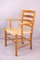 Mid-Century Swedish Carver Chair with Arms from Nordiska Kompaniet, 1950s, Image 1