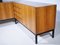 Mid-Century Eck-Sideboard aus Nussholz, 1960er 6