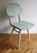 Mid-Century Modern Green and Blue Dining Chairs by Ton, 1964, Set of 2 6