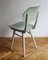 Mid-Century Modern Green and Blue Dining Chairs by Ton, 1964, Set of 2 15