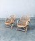 Mid-Century Dutch Trio Lounge Chair Set by Rohe Noordwolde Holland for Rohé Noordwolde, 1960s, Set of 2, Image 20