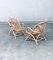 Mid-Century Dutch Trio Lounge Chair Set by Rohe Noordwolde Holland for Rohé Noordwolde, 1960s, Set of 2 23