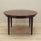 Danish Round Rosewood Table by Omann Jun, 1970s, Image 1