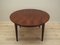 Danish Round Rosewood Table by Omann Jun, 1970s, Image 5
