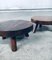 Tables Basses Trépied Design Mid-Century, 1960s, Set de 2 2