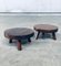 Tables Basses Trépied Design Mid-Century, 1960s, Set de 2 11