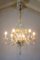 Italian Chandelier in Blown Murano Glass, 1940s 1